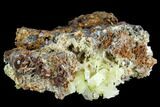 Yellow-Green Cerussite Crystal Cluster - Tasmania #106828-1